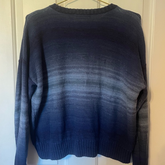 🍒L Ralph Lauren Blue Gradient Sweater🍒 - Picture 5 of 5